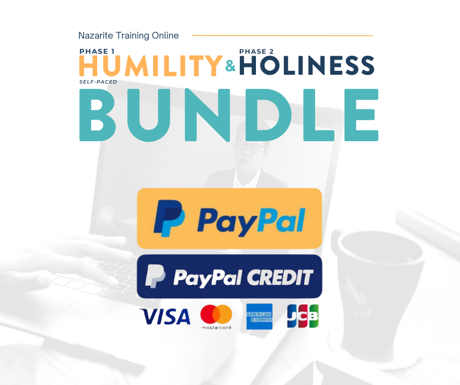 HUMILITY & HOLINESS BUNDLE – Nazarite Training